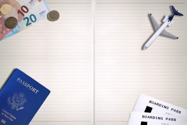 imagem mostrando organização de eurotrip sem gastar demais